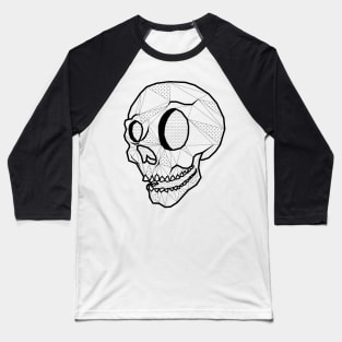 Skull - tattoo design Baseball T-Shirt